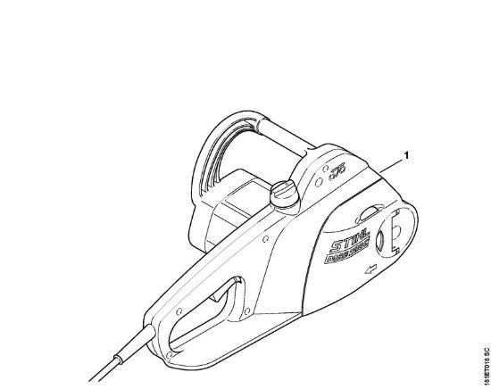 Electrosierras (MSE) MSE 180 C-BQ Níºmero de máquinaÂ  de la marca Stihl